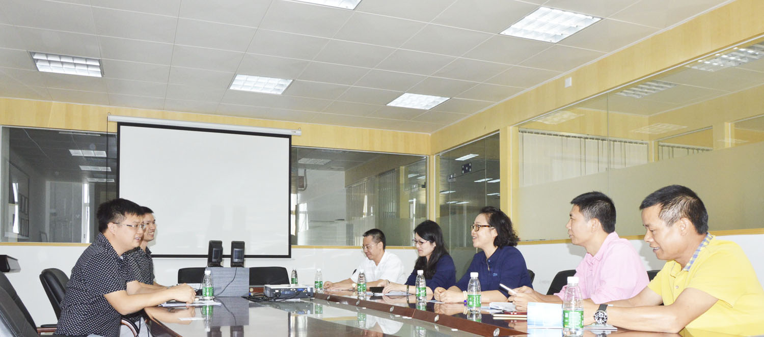 廣州市番禺區大龍街道辦事處主任蒞臨我司參觀(guān)考察
